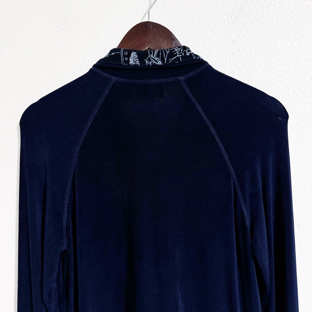 Chicos Travelers Stretch Knit Lightweight Jacket - Picture 5 of 12